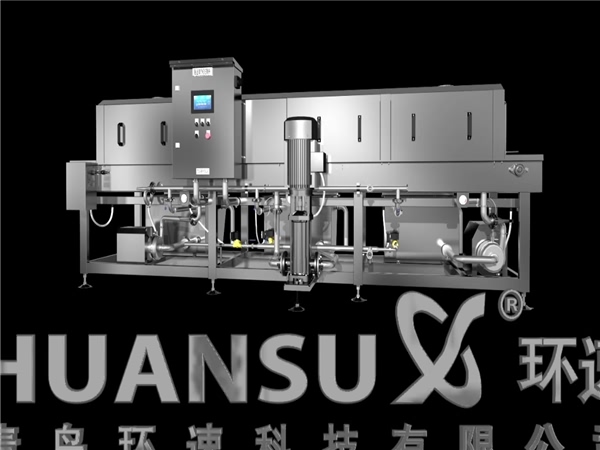 洗箱機(jī)，專業(yè)周轉(zhuǎn)箱清洗機(jī)效率高能耗低，周轉(zhuǎn)箱清洗機(jī)