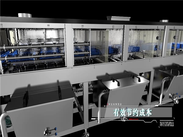 供應(yīng)洗筐機(jī)，周轉(zhuǎn)箱清洗機(jī)，全自動(dòng)洗框設(shè)備，環(huán)速洗筐機(jī)價(jià)格