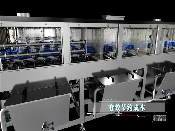 供應(yīng)洗筐機(jī)，周轉(zhuǎn)箱清洗機(jī)，全自動(dòng)洗框設(shè)備，環(huán)速洗筐機(jī)價(jià)格