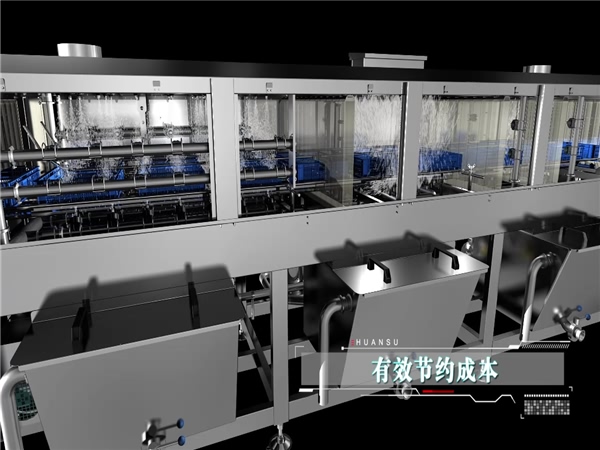 供應(yīng)洗筐機(jī)，周轉(zhuǎn)箱清洗機(jī)，全自動(dòng)洗框設(shè)備，環(huán)速洗筐機(jī)價(jià)格
